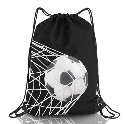HJKLONE Soccer Drawstring Backpack - Party Favors Team Gifts Bag 1Pcs (Color2)