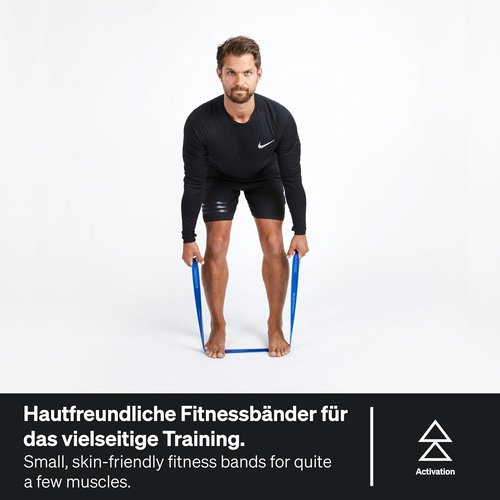 BLACKROLL - Super Band Set, Long Bands for Working Out, Resistance Bands for Legs and Glutes, Workout Bands for Stretching and Exercise, Booty Bands for Home Gym Equipment
