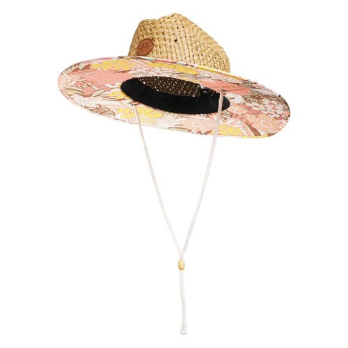 Roxy Women's Pina to My Colada Straw Hat, Natural
