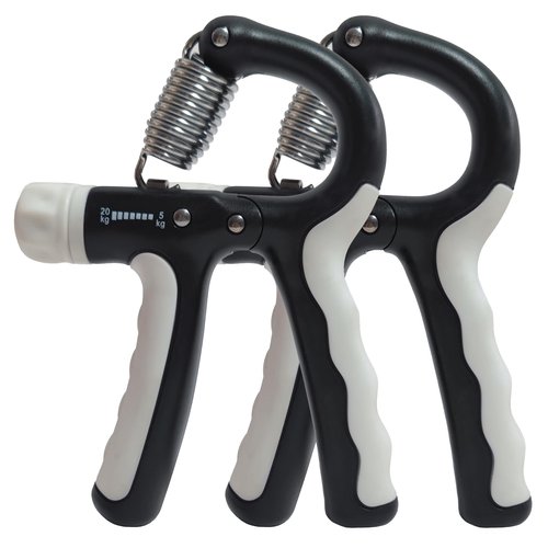 TUOBOUNDARY 2PSC Grip Trainer for Teens, Hand Grip Trainer for Seniors, Adjustable Resistance, 11.02-44.09 lbs, for Muscle Building and Finger Training
