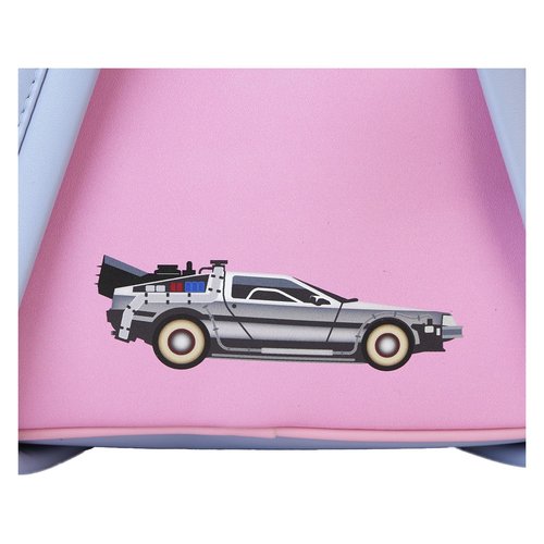 Loungefly Universal Back to The Future 40th Anniversary Mini Backpack
