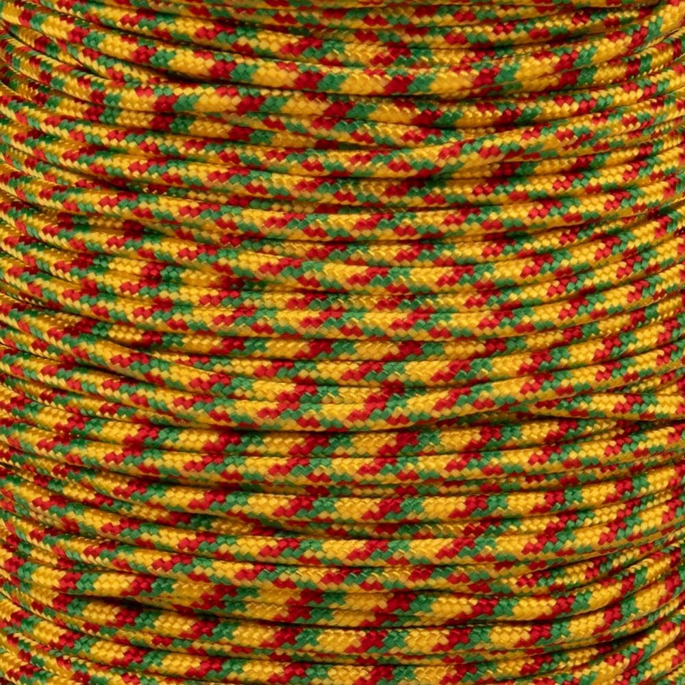 PARACORD PLANET | 275 LB Paracord Breaking Strength Tactical 5-Strand 3/32” (2.38) Thickness Parachute Cord Rope | 100 FT Hanks - Black