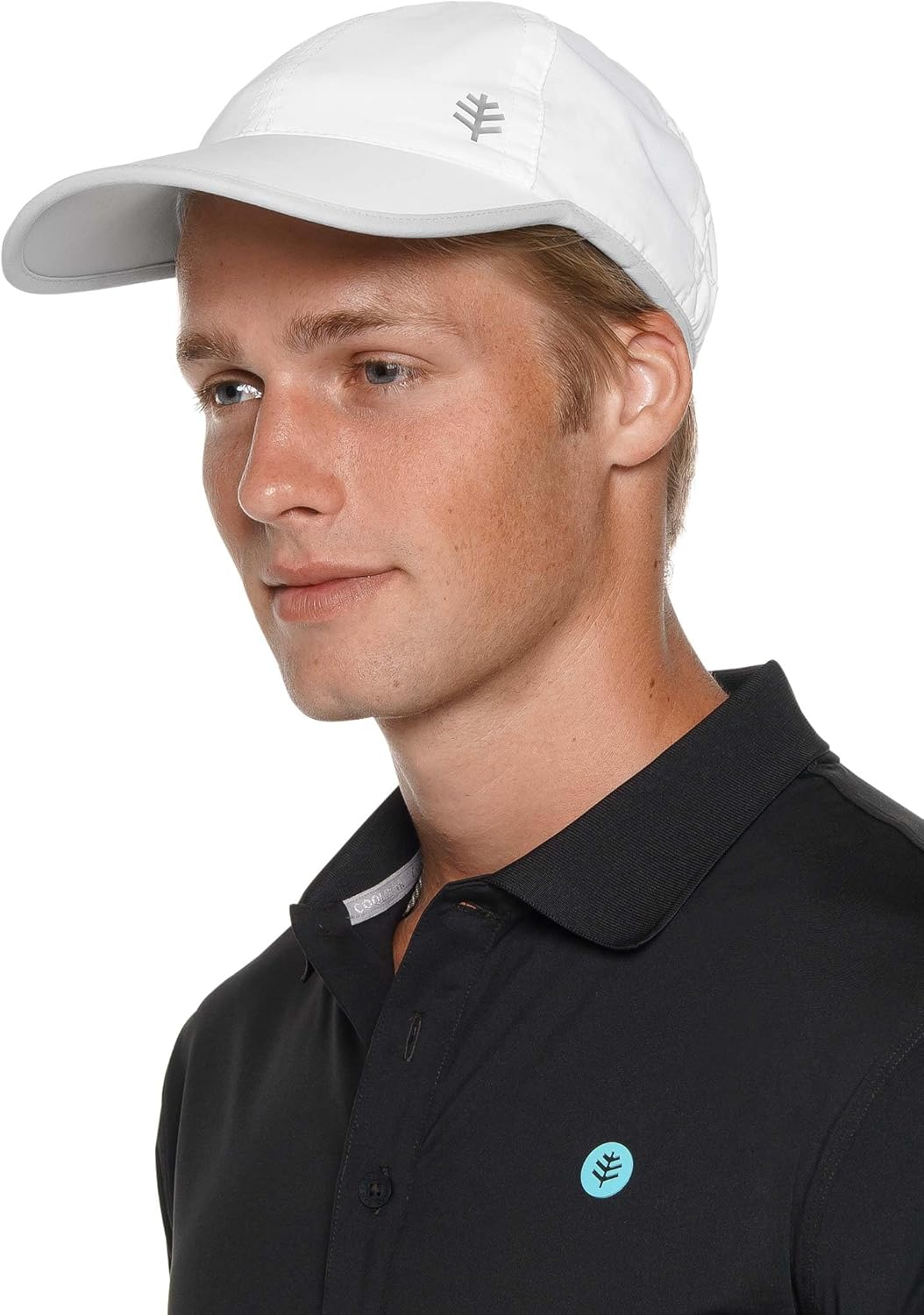 Unisex Sports Cap - UPF 50 Sun Protective - Reflective Logo - Lenny