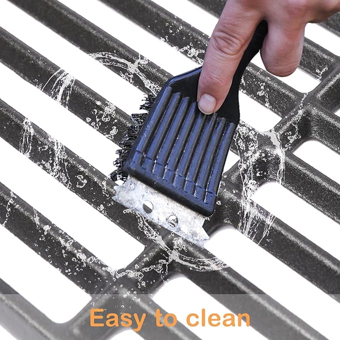 Hisencn Grill Cooking Grates for Char Griller 2137 3724 2121 2123 2222 2828 4208 5252 9020 Charcoal Grill, for King Griller 3008 5252, 19.75'' Cooking Grid Replacement Part for Chargriller, 5 Pack