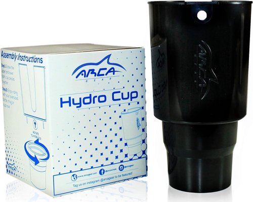 Hydro Cup - Car Cup Holder Adapter for Hydro Flasks (32/40 Ounce), Nalgenes (32/48 Ounce), Yeti Ramblers (36 Ounce), Klean Kanteens (32/40 Ounce), and Other Large Bottles