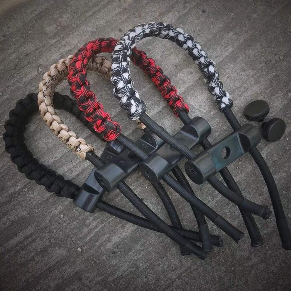 ZSHJGJR Archery Bow Wrist Sling Braided Archery Adjustable Bow Strap Wrist Sling For Compound Bow Hunting Shooting