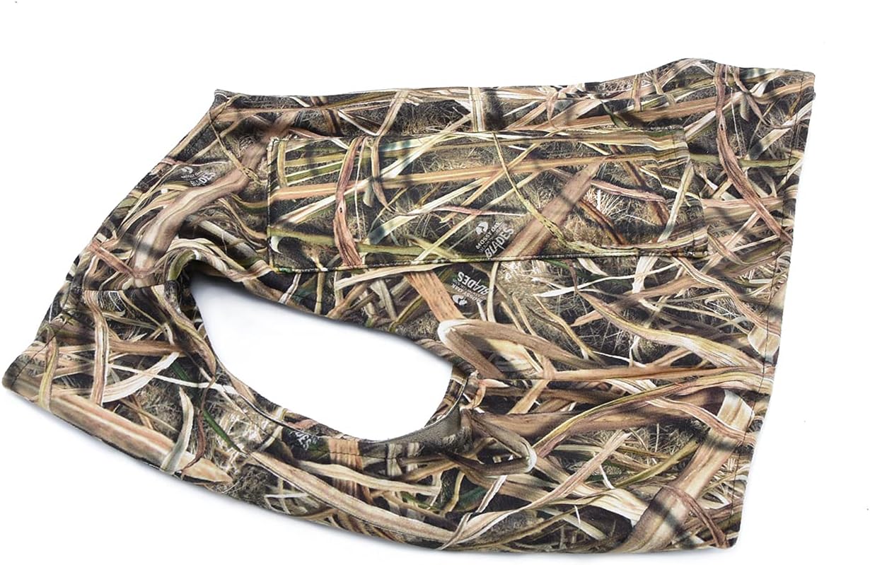 RIVERS WEST Waterproof Windproof Fleece Anti-Chafing Retriever Dog Hunting Vest, Mossy Oak Bottomland, Large