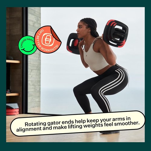 Les Mills™ SMARTBAR™ Exercise Barbell for Total Body Workouts, For Use With Free Weights, Home Gym Equipment - Weight Plates Sold Separately