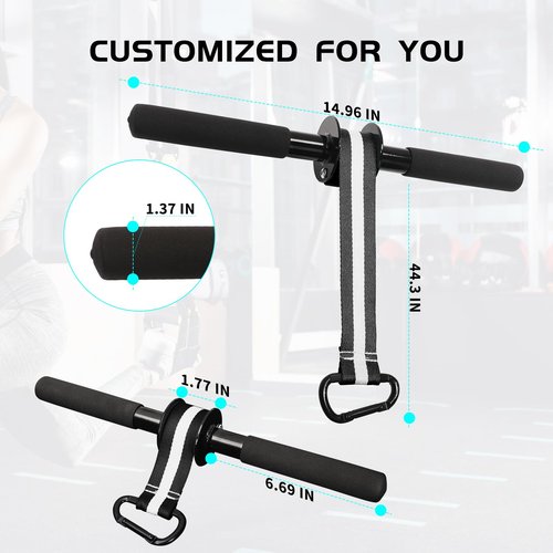 Wrist Forearm Roller Strengthener Exerciser：Forearm Blaster Forearm Roller Grip Strength Training with Anti-Slip Handles