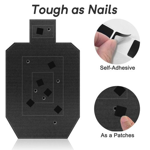 Guyuyii 0.87" Square Target Pasters – 1000/3000 Self-Adhesive Dots for Shooting Range, Features Weather-Resistant and No-Residue Tape for USPSA, IPSC, IDPA Practice and Cardboard Targets