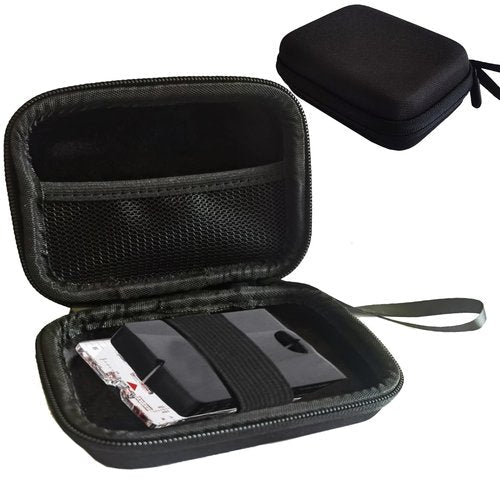 QFDSHOPCO Compass Case Hard Travel Protective Storage Bag Compatible with SUUNTO MC-2 MC-3 A-10 A-30 Camping Navigator Compass (Case Only)