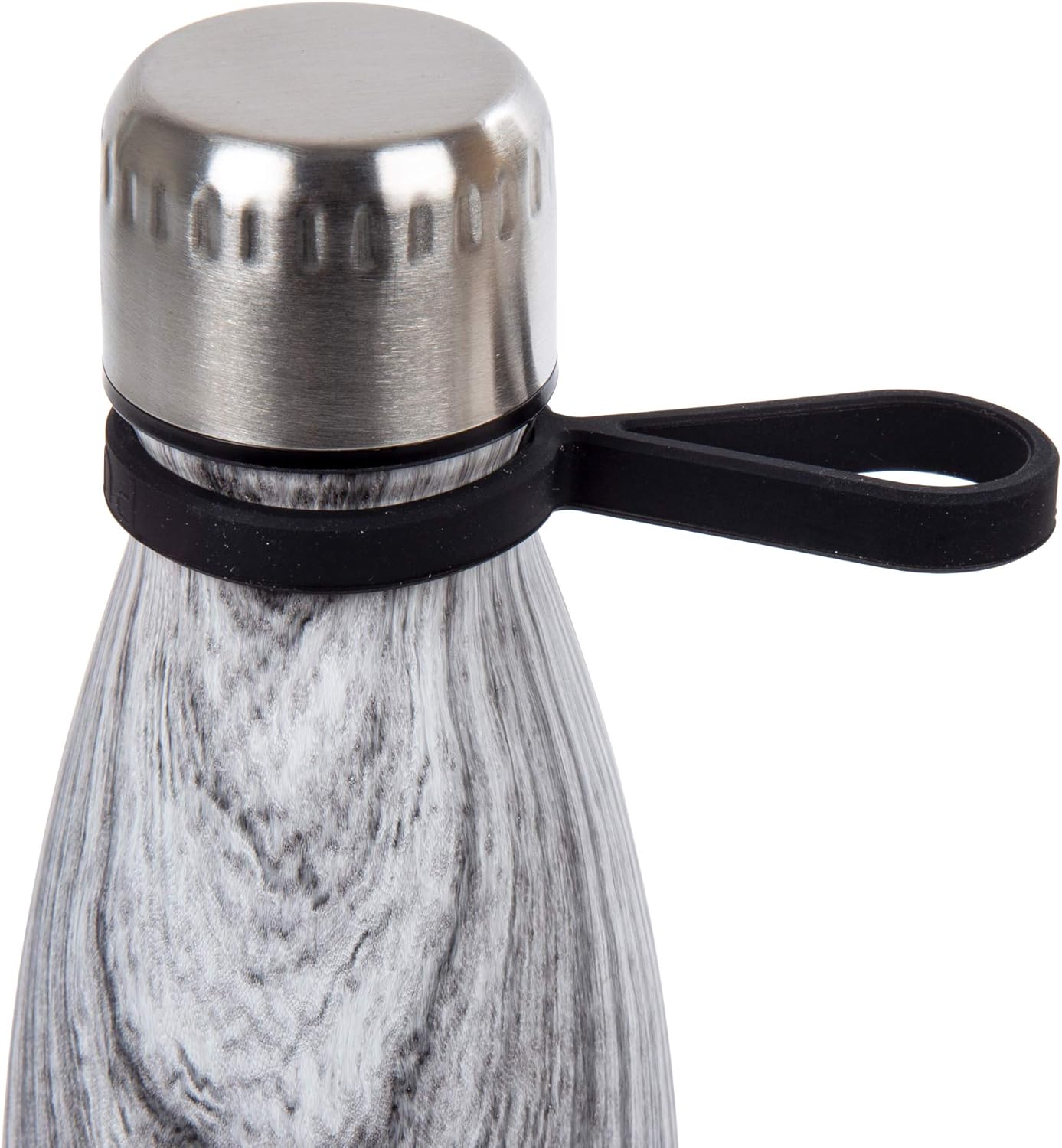 Pure - 70551DC-BK PURE Water, 1.25 x 3 inches, Black Easy and Convenient Durable Simple Silicone Bottle Holder