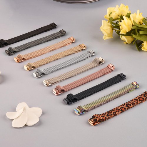 Metal Band for Fitbit Inspire 3 Bands Women Men, Stainless Steel Adjustable Straps Replacement Bands for Fitbit Inspire 3 Fitness Tracker (Sapphire Blue)