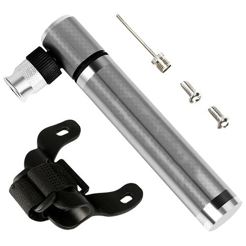 Bestookits 160psi Mini Bicycle Pump High-Pressure Small Portable 7-Shaped Pump Mountain Bike Road Bike