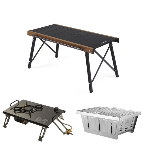 Naturehike Folding IGT Camping Table with Stove & Grill