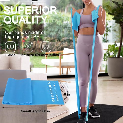 10pcs Professional Resistance Bands
