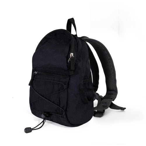 Tilami Mini Backpack for Women and Kids, 12inch Casual Daypack Backpacks for Travel,Black