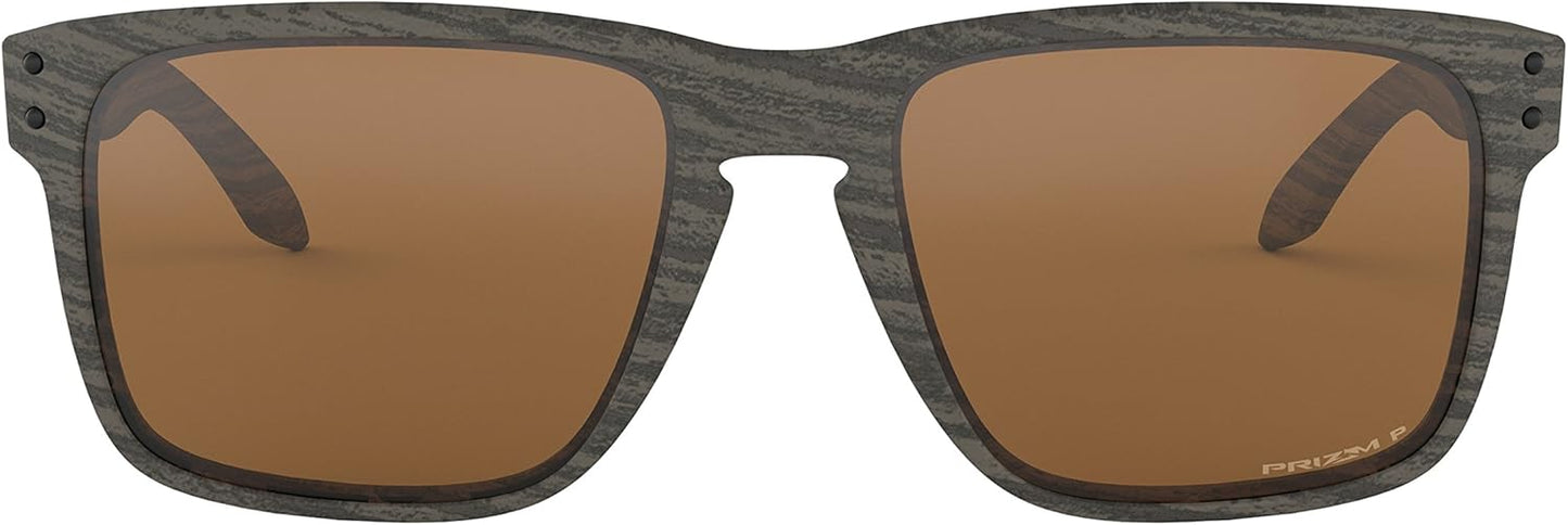 Oakley Holbrook XL Sunglasses Woodgrain with Prizm Tungsten Polarized Lens 59mm