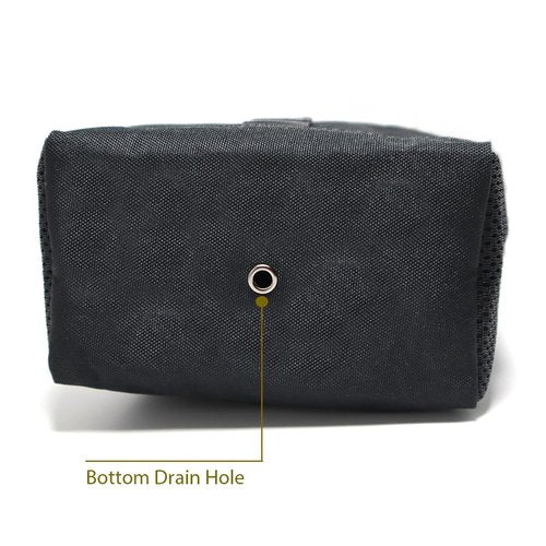 Molle Dump Pouch Roll-Up Drawstring Magazine Utility Pouch Folding Dump Bag (Black 1 pc)