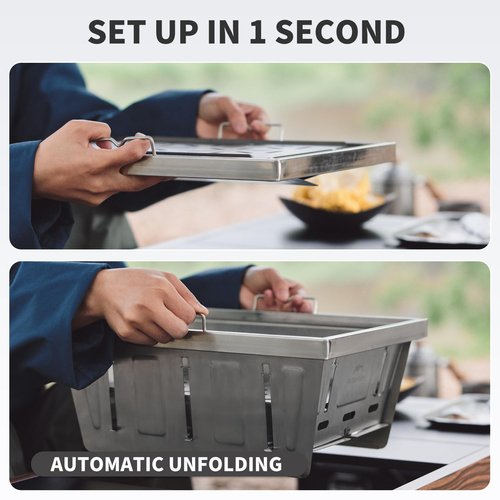 Naturehike Folding IGT Camping Table with Grill