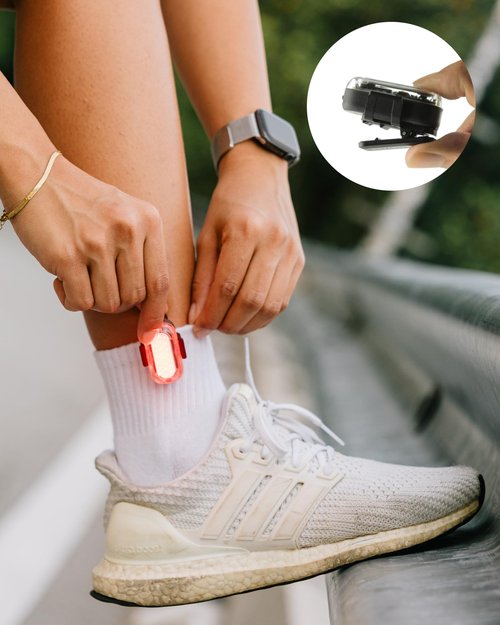 Lumos Firefly Mini Clip & Go Set, Running Lights, LED Rechargeable Safety Lights, Custom Brightness & Flash Pattern, Reflective Gear for Running, Jogging, Hiking, Camping