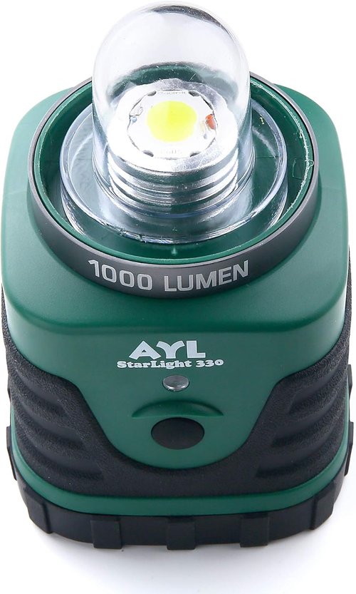 AYL Starlight 700 - Water Resistant - Shock Proof - Long Lasting Up to 6 Days Straight - 1300 Lumens Ultra Bright LED Lantern - Perfect Lantern for Hiking, Camping, Emergencies, Hurricanes, Outages