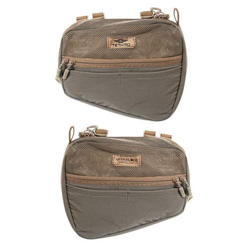 Tethrd Modular Ultralock Pockets (2 PK) - Designed with a Universal Molle Connection - Designated Pocket for The Left and Right Side of You Hunting Saddle