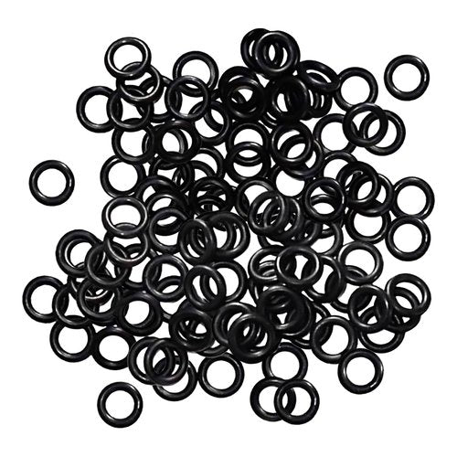 Luoyer 200 Pcs Archery Arrow Broadhead O-Rings 1/4inch Field Points Arrow Tips Replacement Rubber Bands for Preventing Loosening Archery Accessories