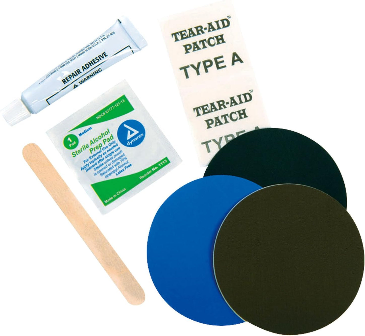 Therm-a-Rest Camping Mattress Repair Kit – Quick 4-Hour Adhesive Cure & Instructions