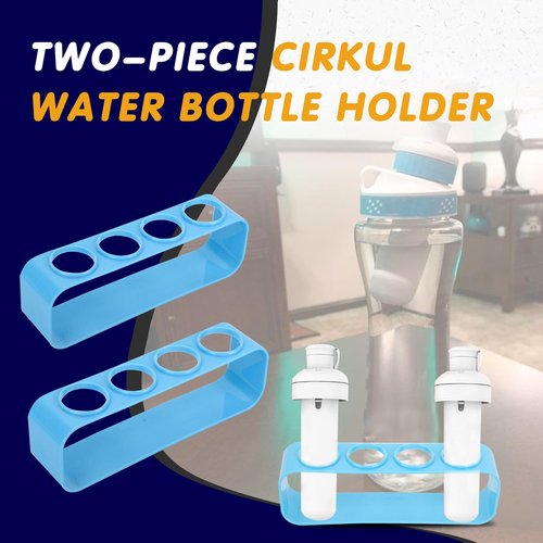 standwme 2-Pack Flavor Cartridge Holder Stand Compatible with Cirkul Water Bottle - Holds 8 Cartridges Each，Compatible Storage Organizer