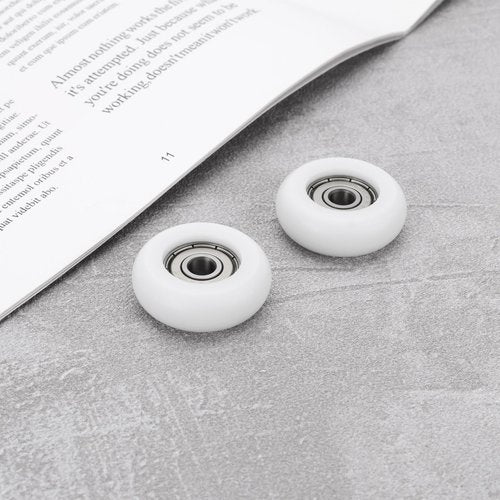 eMagTech 1 Set Machined Wheels 626Z Ball Bearing 6x32x11mm Gym Equipment Ball Bearing with Spacers Compatible with Total Gym Wheels/Rollers 2000 3000 3000 XL