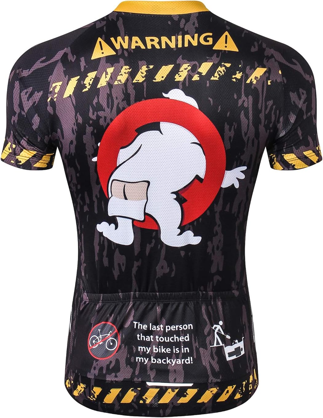 Strgao Men's Cycling Jersey Bike Short Sleeve Shirt