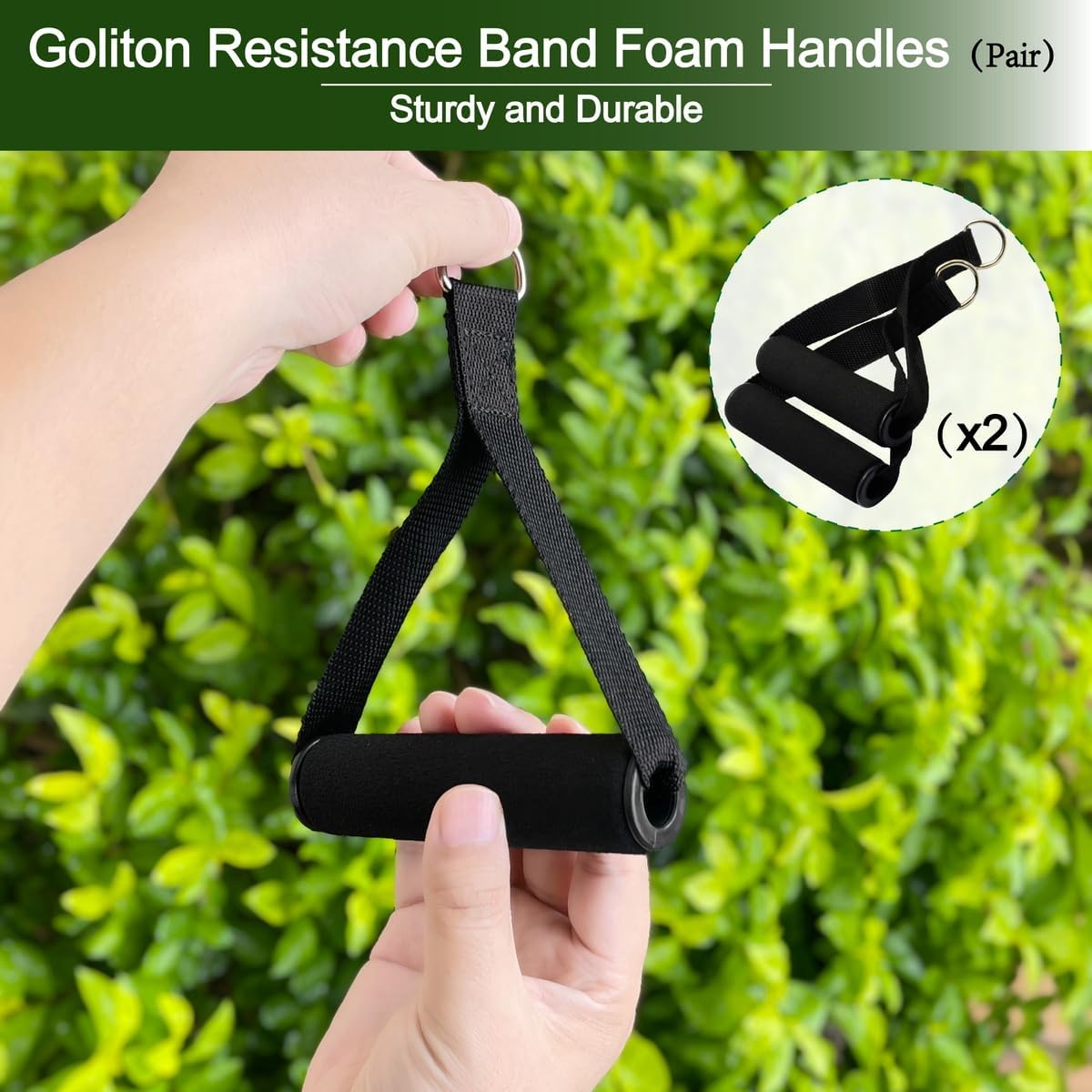 Resistance Loop Exercise Bands for Home Fitness & Strength Training - Elastic Workout Bands for All Ages