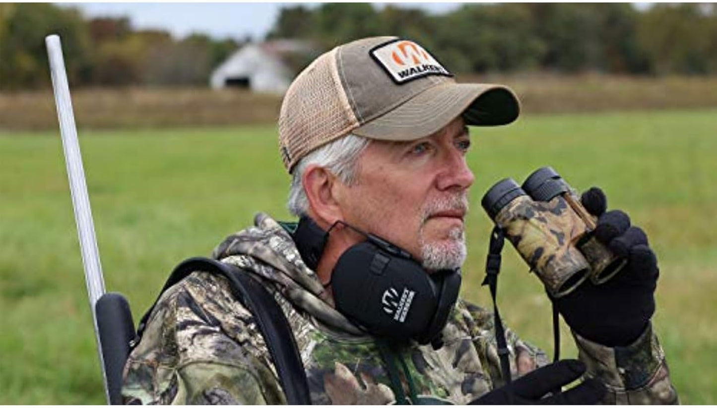 Walker's Razor Slim Shooter Electronic Hunting Folding Hearing Protection Earmuffs