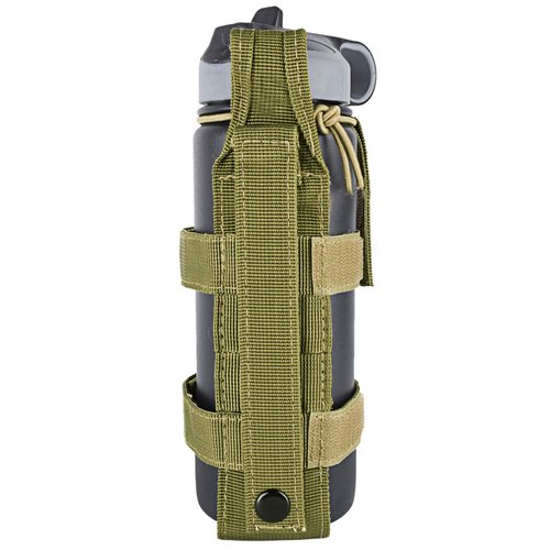 IronSeals 2 Pack Adjustable Tactical Water Bottle Holder Molle Portable Belt Bottle Carrier for Most 16 oz -32 oz/ 500 ML-1000 ML Bottle