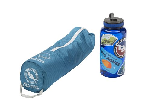Big Agnes Mica Basin Chair- Ultralight, Portable Chair for Camping and Backpacking, Cendre Blue