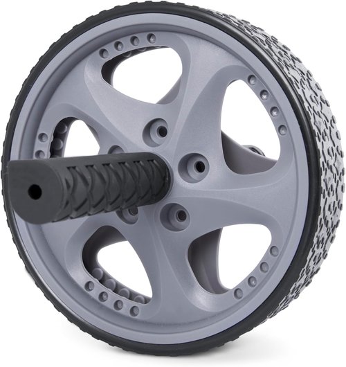 CAP Barbell Abdominal Wheel, Black/Gray