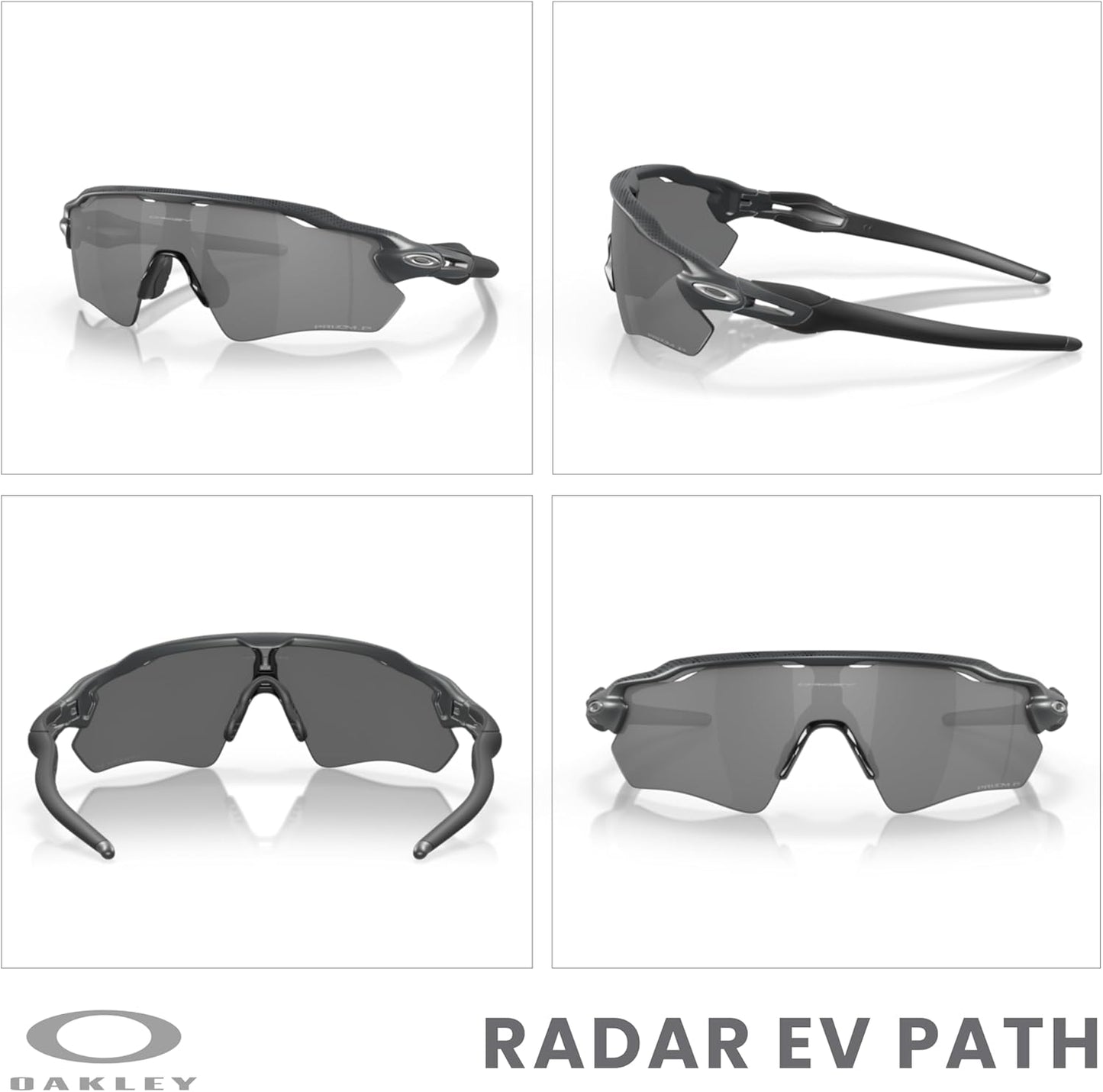 OAKLEY Radar EV Path OO9208 Sunglasses For Men+ Bundle Accessory Leash Kit, Microfiber Pouch