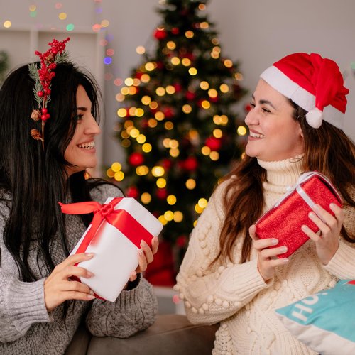 Stocking Stuffers Gifts for Teens Girls Women, 6Pcs Reusable Silicone Straw Cover for Stanley Cup 20/30/40oz, Thumbs Straw Topper Covers Cap for Stanley Tumbler Cup Accessories, Cream
