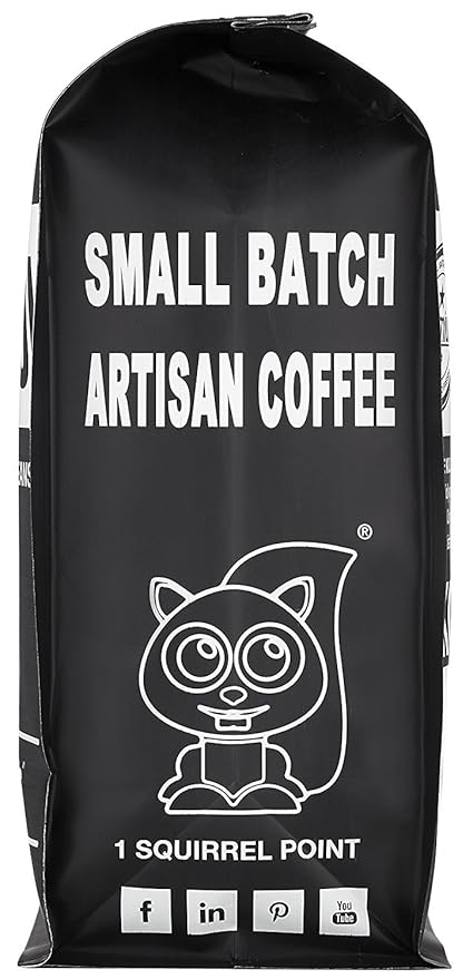 Koffee Kult Thunder Bolt Dark French Roast Whole Bean Coffee Small Batch 100% Arabica Gourmet Blend, Bold and Well Balanced 32oz Resealable Package