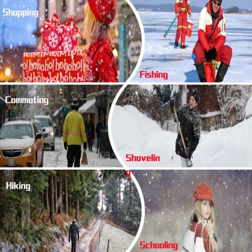 One Fit All Ice Cleats for Shoes and Boots Size 3.5-10.5, Quick Slip On Ice and Snow Grips with Add-On Straps for Men, Women and Kids, Everyday Use Mid-Sole Traction for Hiking, Walking Commuting