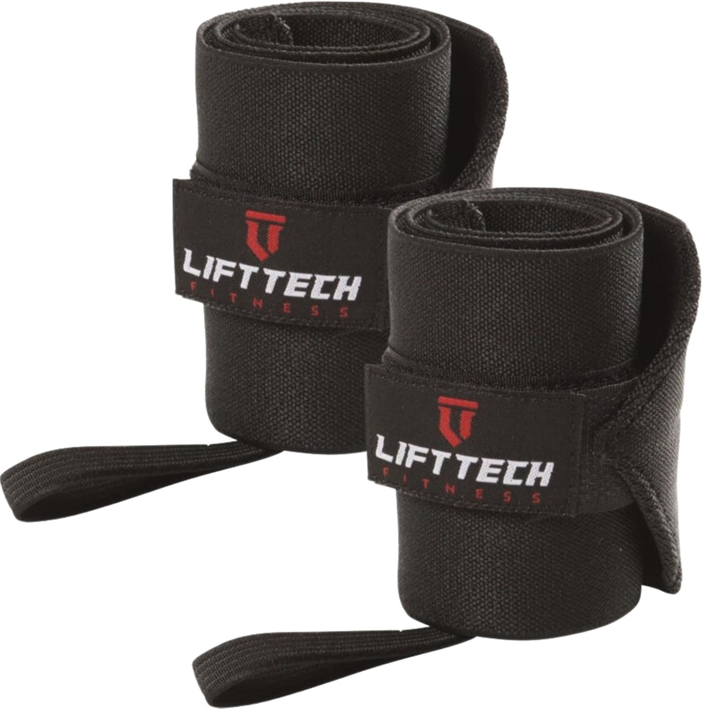 PRO 20'' Lifting Wrist Wraps - Wrist Wraps for Weightlifting Men and Women Suitable - Thumb Loop Wrist Straps for Crossfit, Strength Training - Pair of 2