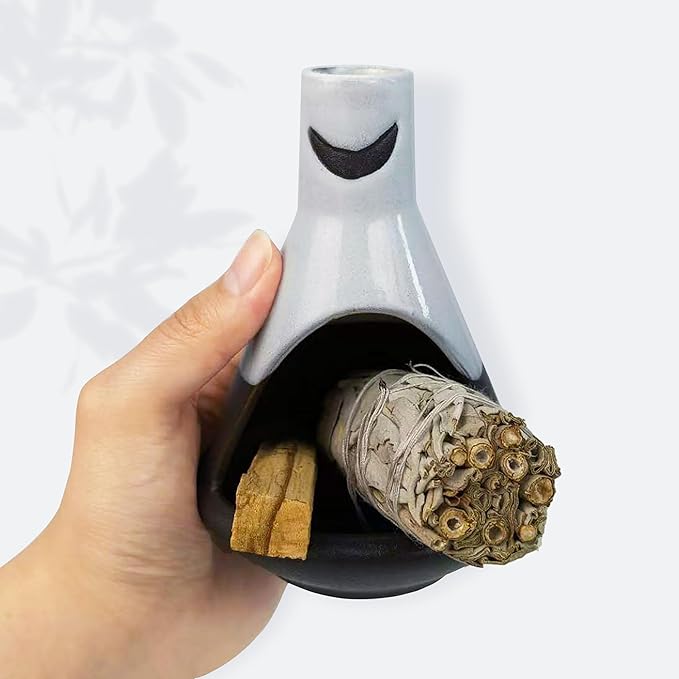Chimney Palo Santo Holder, Chiminea Palo Santo Holder, Sage Burner, Sage Stick Holder, Chiminea Sage Holder, Sage Holder for Burning, Palo Santo Sticks Holder