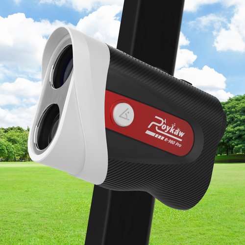 Roykaw Range Finder Golf Rangefinder with Slope, 1200 Yards Laser Range Finder, Rechargeable Range Finders for Golf/Hunting,7X Magnification,Flag Pole Lock Vibration, Self w/Magnet, Waterproof
