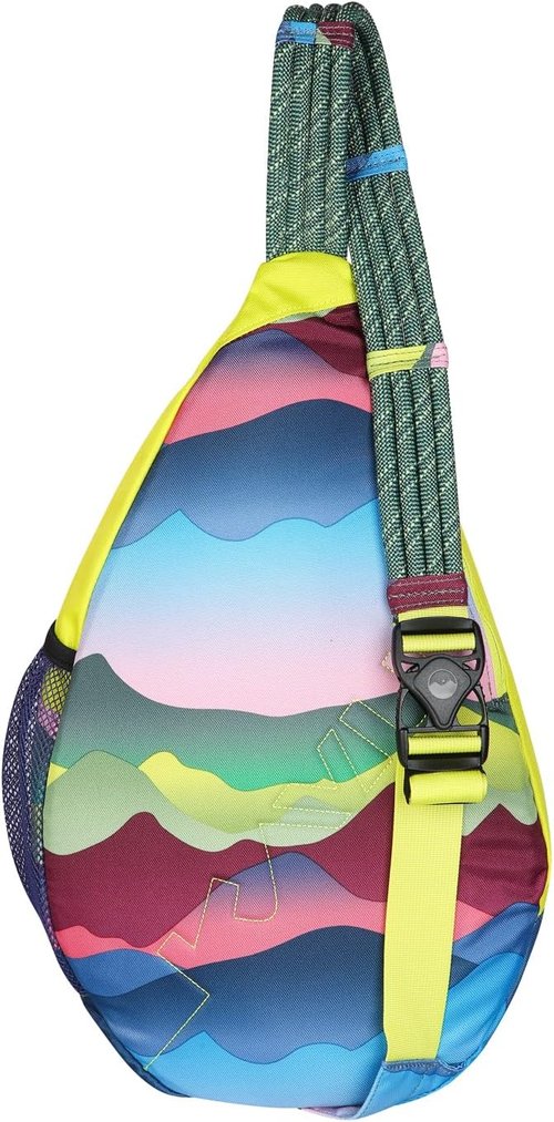 KAVU Paxton Pack Backpack Rope Sling Bag - Jet Black