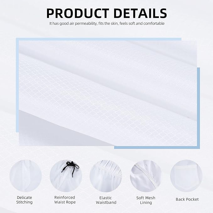 Mens Swim Trunks Quick Dry Board Shorts with Mesh Lining, Breathable Surf Beach Shorts Swimwear Bathing Suits