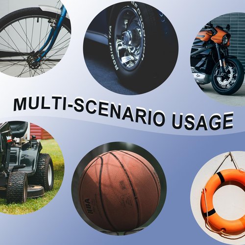 Outetrails Electric Bike Tire Pump,150PSI Portable Bike Pump with Digital Gauge,Electric Air Pump Supports Presta and Schrader Valves,Suitable for Road Bike,Mountain Bike,E-Bikes,and Motorcycles