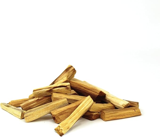 NIRDOSH Palo Santo Incense Sticks Sahumito 100% Natural - 25 Wood Sticks 1,96in - Innovation Organic Incense for Sublimation - Negative Energy Cleansing - Original Palo Santo Wood Bursera Graveolens