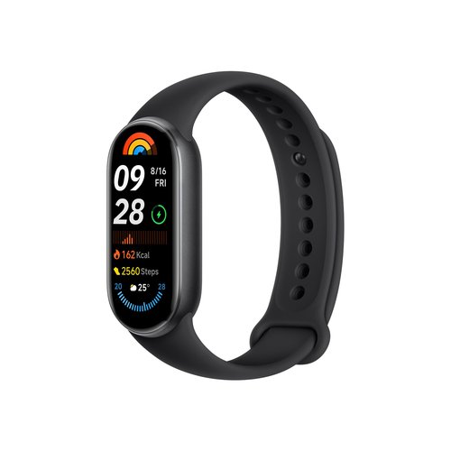 Xiaomi Smart Band 9 Global Version (2024) 1.62" Amoled Display | 233 mAh Battery | up to 21 Days of Battery Life | Over 150 Workout Modes | BT 5.4 | 50M Water Resistant - Midnight Black