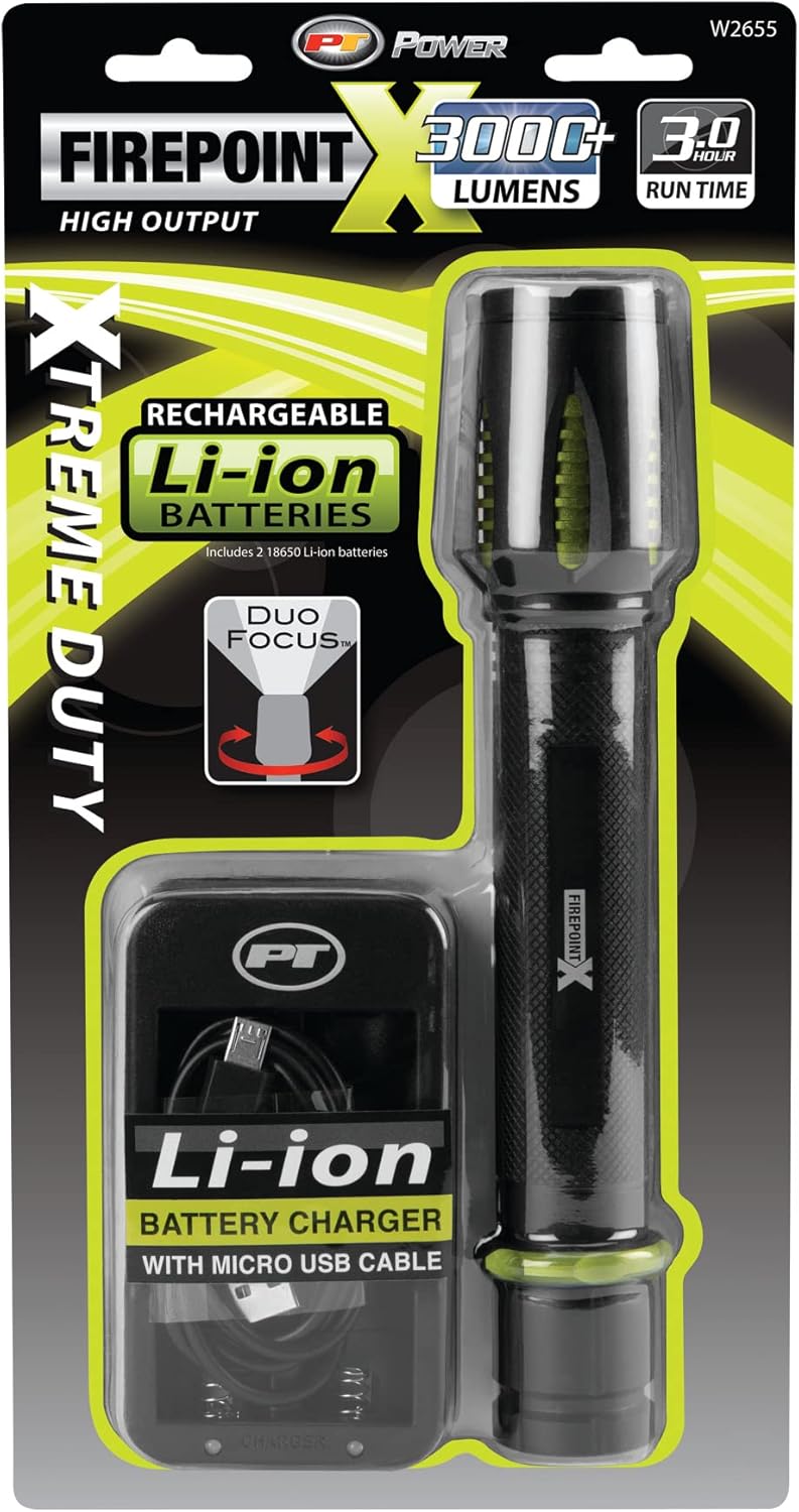 Performance Tool W2655 FirePoint X Li-Ion Flashlight